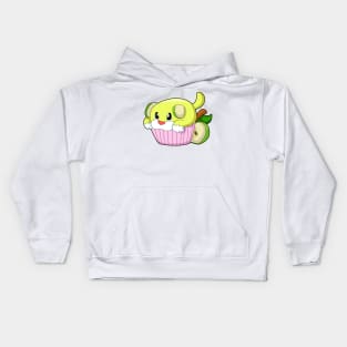 Dog with Cake Kids Hoodie